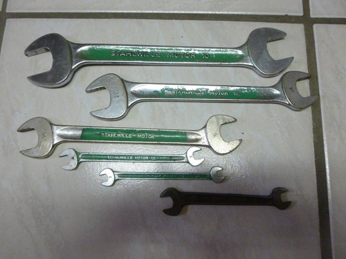 Clé plate fourche - clé, à